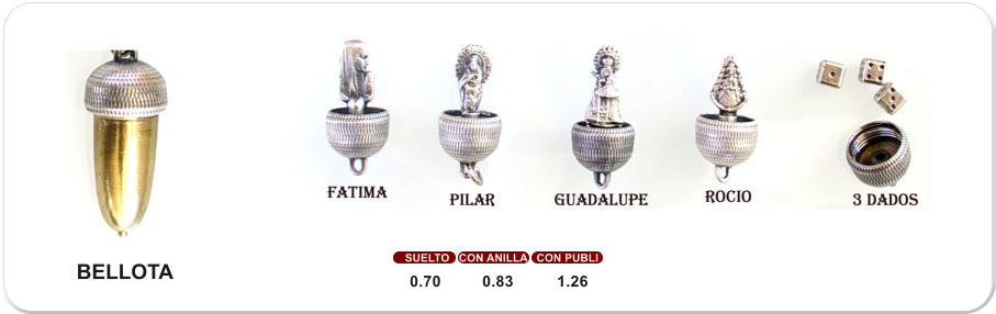 SUELTO CON ANILLA CON PUBLI 0.70 0.83 1.26 BELLOTA